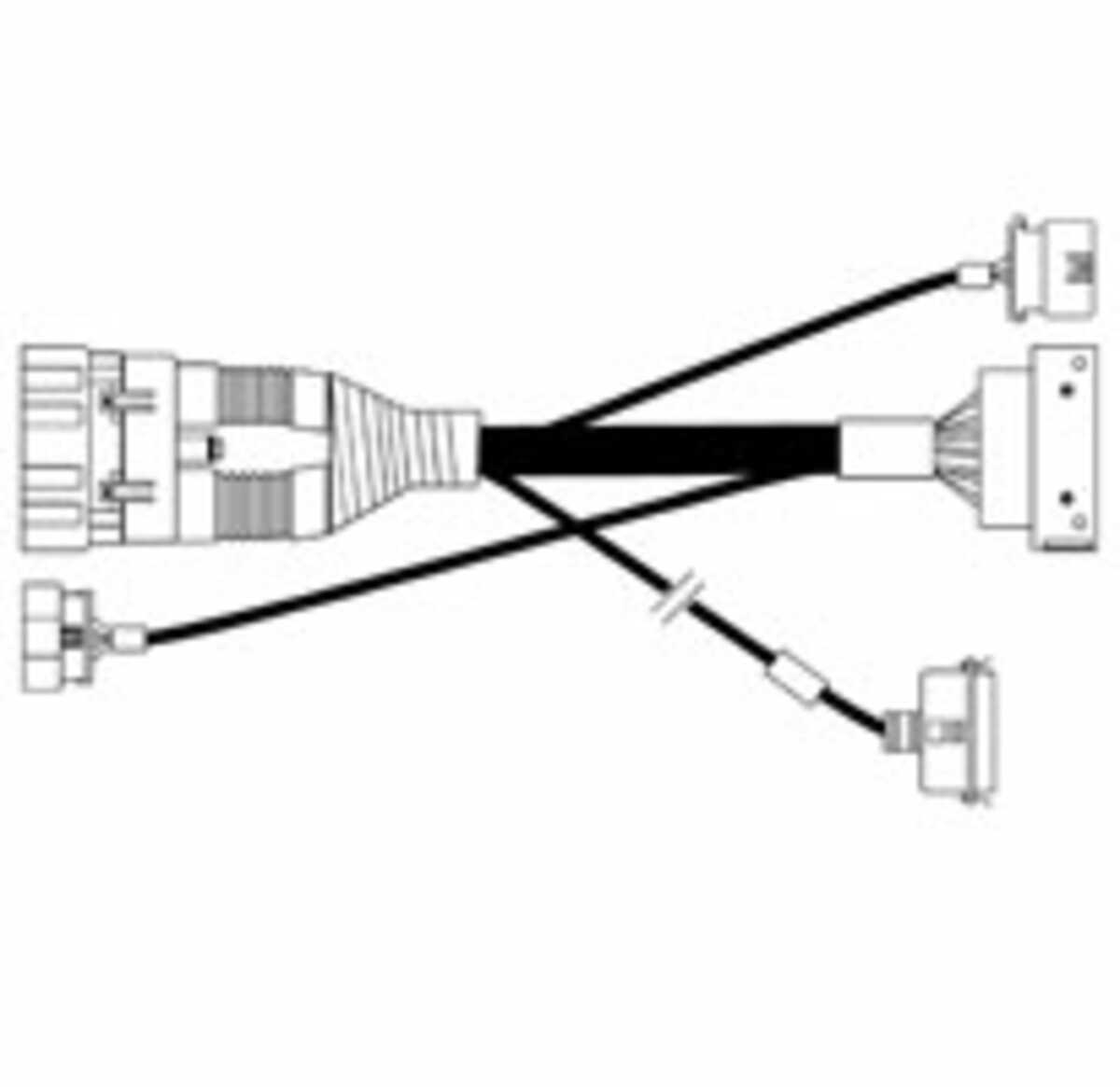 Service Solutions KMJ-47275 80 Pin Breakout Box Adapter 2006 CK Truck, Black