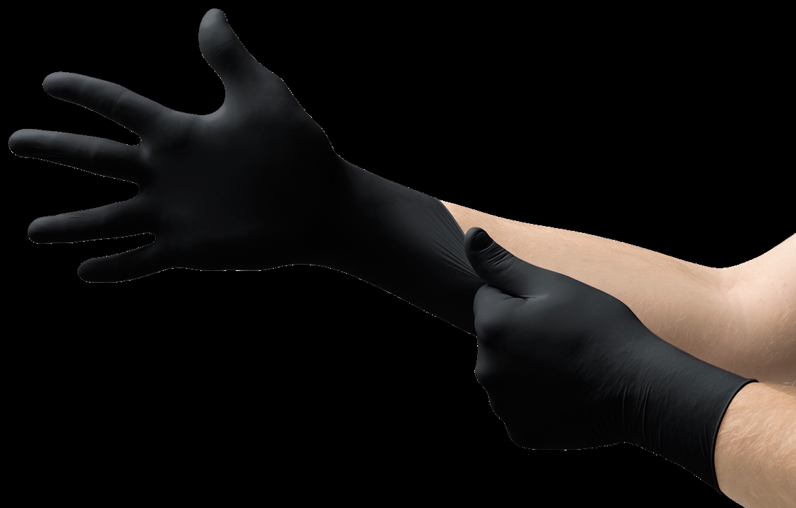 MICBD-1001-NPF Black Dragon Zero BD-100N Nitro Glove, Small - 100 per Box