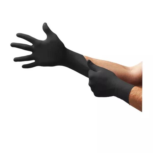 MICBD-1002-NPF Zero BD-100N Nitro Medium Gloves - Black - 100 per Box