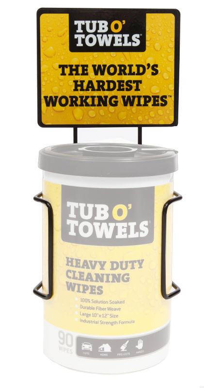FPRBRCKTTW90 Tub O Towels Tub Bracket, 90 Count