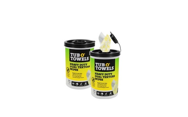 FPRTW75-DT Heavy Duty Dual Texture Wipes, 75 Count