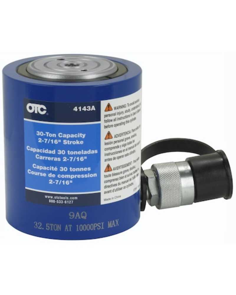 Service Solutions OT4143A 30 Ton Shorty Ram & Spring Return Cylinder
