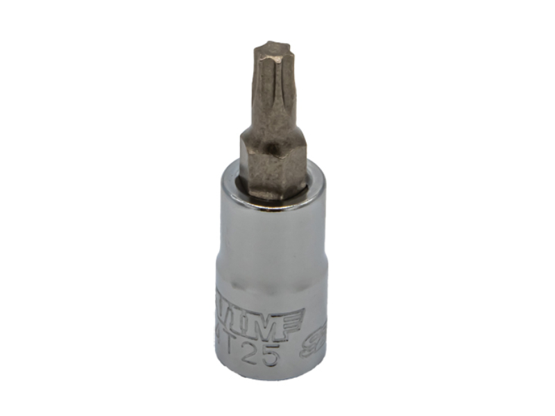 Picture of Vim Tools VIPFS4T25 0.25 in. Square Drive Bit Holder T25 Torx Bit Socket&#44; Gun Metal Gray