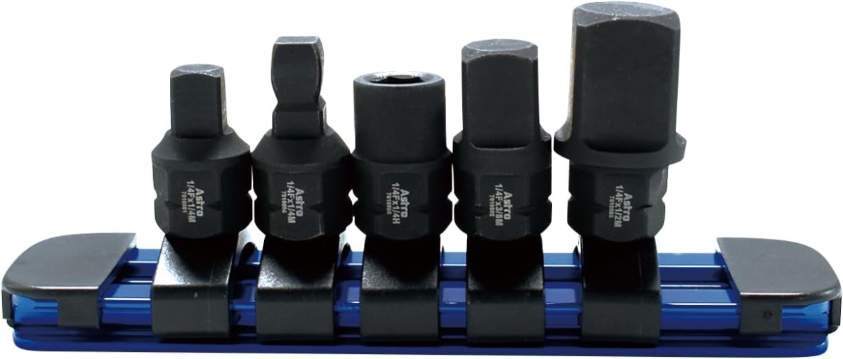 AO78105 0.25 in. Nano Drive Adapter Set, Pack of 5