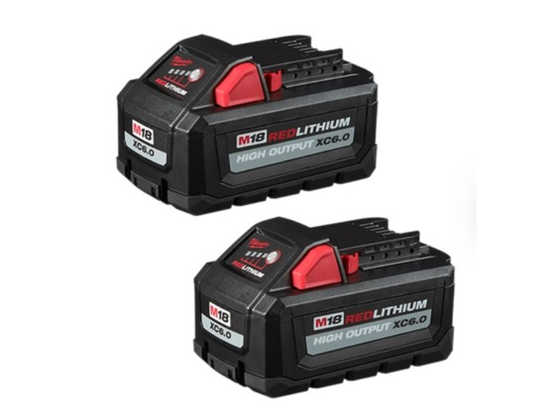 Picture of Milwaukee Elec Tool ML48-11-1862 M18 Redlithium High Output XC6.0 Battery&#44; Pack of 2