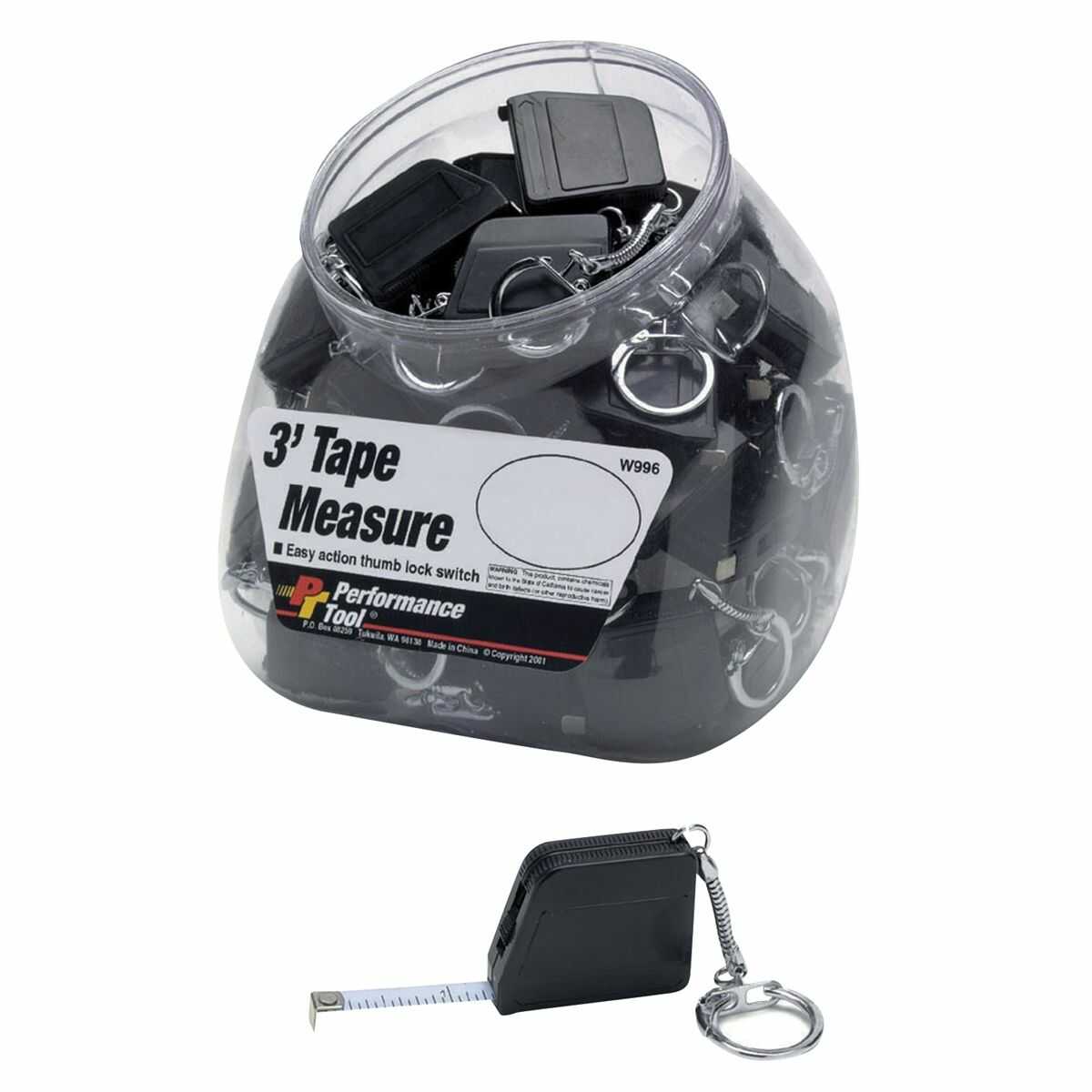 PTW996 3 ft. Mini Tape Measure