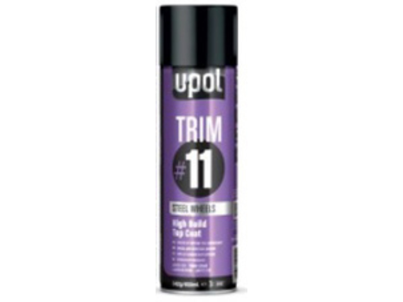 UP0878 No.11 Trim Topcoat, Satin Black