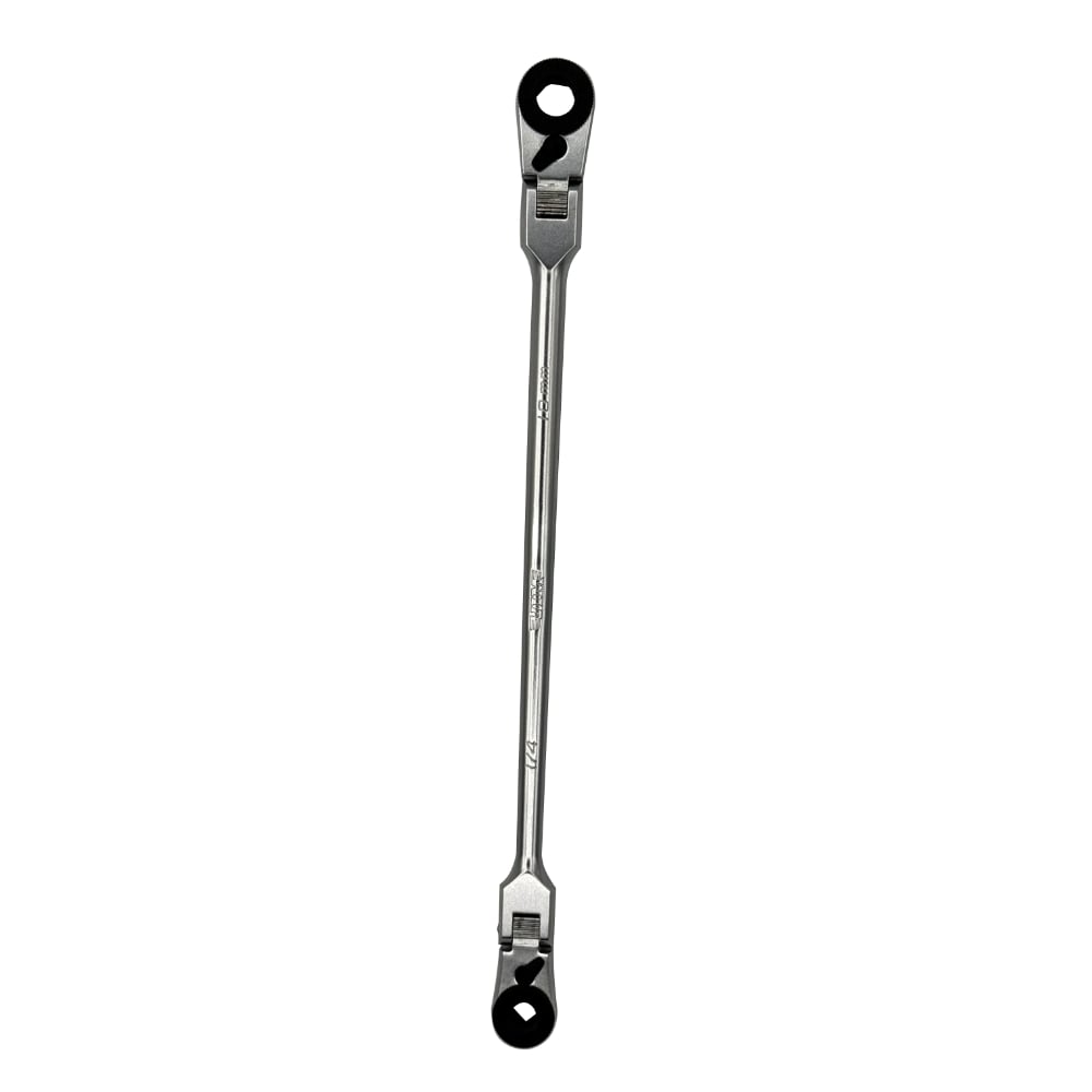 VIHBR1046A 0.25 in. & 10 mm Hex Dual Indexing Flex Head Bit Ratchet