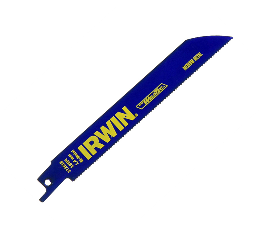 Picture of Irwin Industrial Tools HN372618P5 6 in. Recip Saw Blades 18 TPI&#44; Pack of 5
