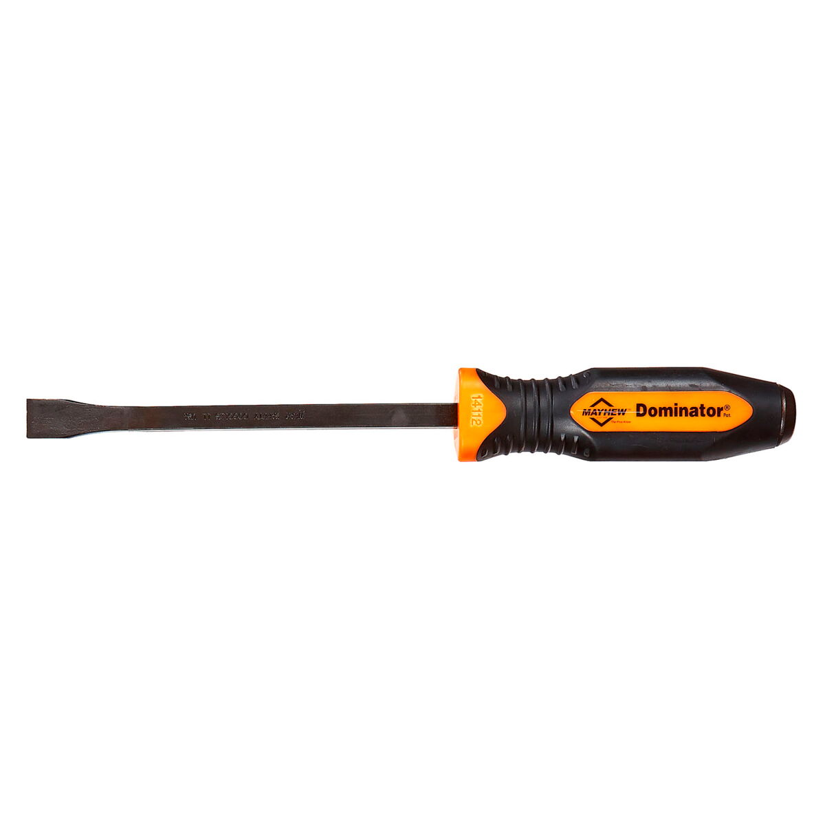 Picture of Mayhew Steel MY14112OR 12C Pry Bar Curved Dom&#44; Orange