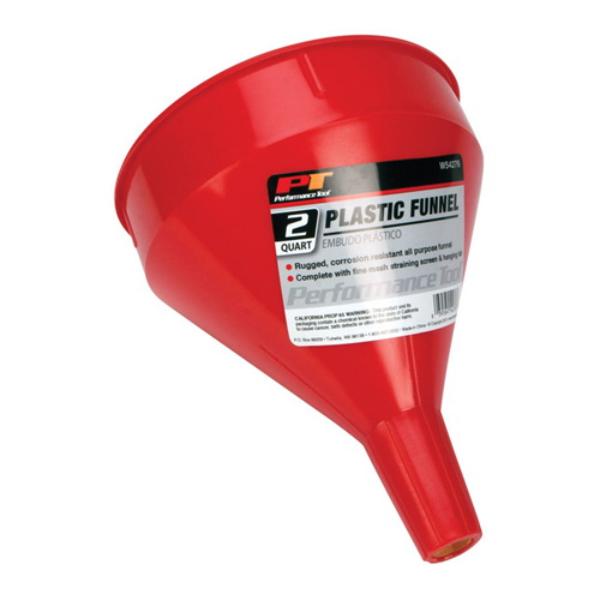 PTW54276 2 qt. Plastic Funnel