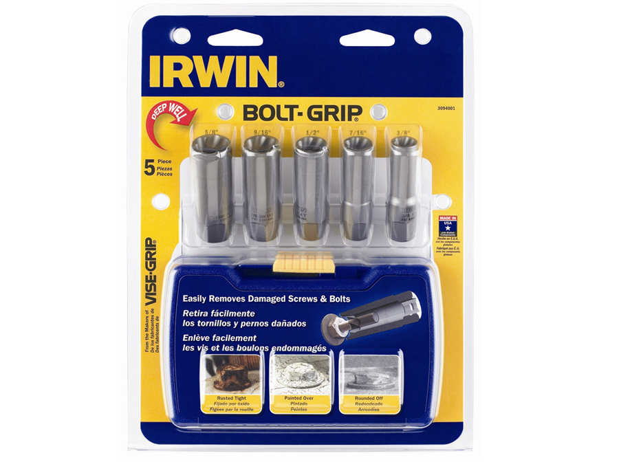 Picture of Irwin Industrial Tools HN3094001 Bolt-Grip Deep Well Set&#44; Pack of 5