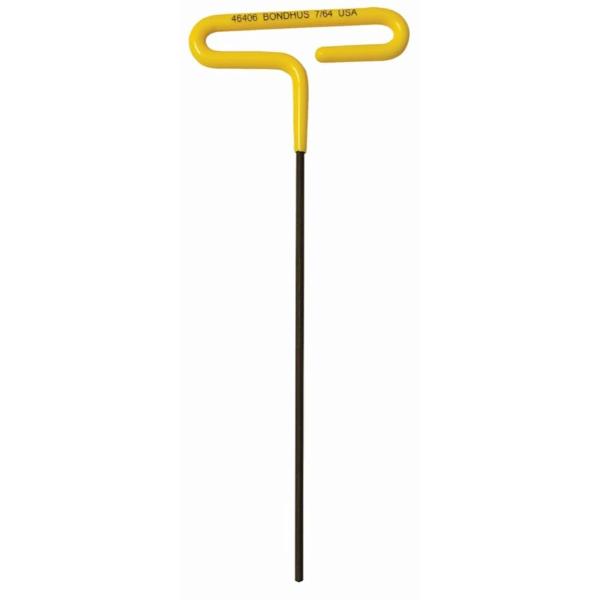 BH46406 0.109 x 6 in. Cushion Grip Loop Hex T-Handle, Multi Color