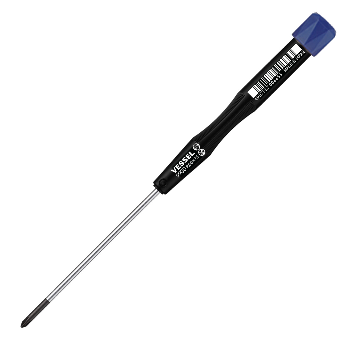 VES9900EP0075 Micro No.9900E Ph No.00 x 75 Screwdriver