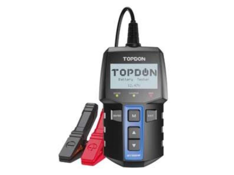 TOPBT100W 12V Bluetooth Battery & System Tester