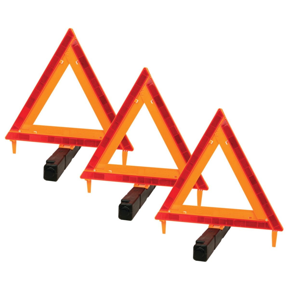PTW1498 Dot Warning Triangles - Pack of 3