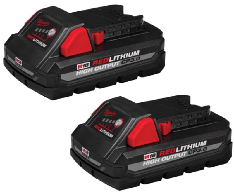 ML48-11-1837 High Output CP3.0 Rechargeable Battery, Pack of 2