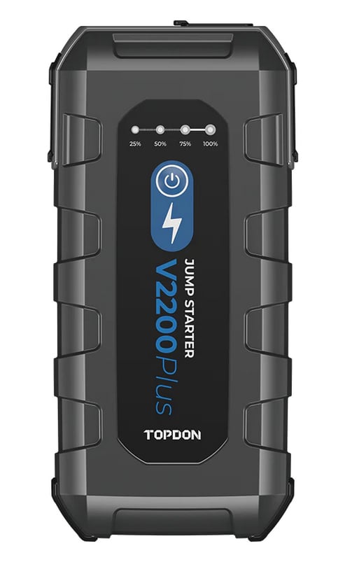 TOPV2200PLUS 2-in-1 Jump Starter & Battery Tester for 2200
