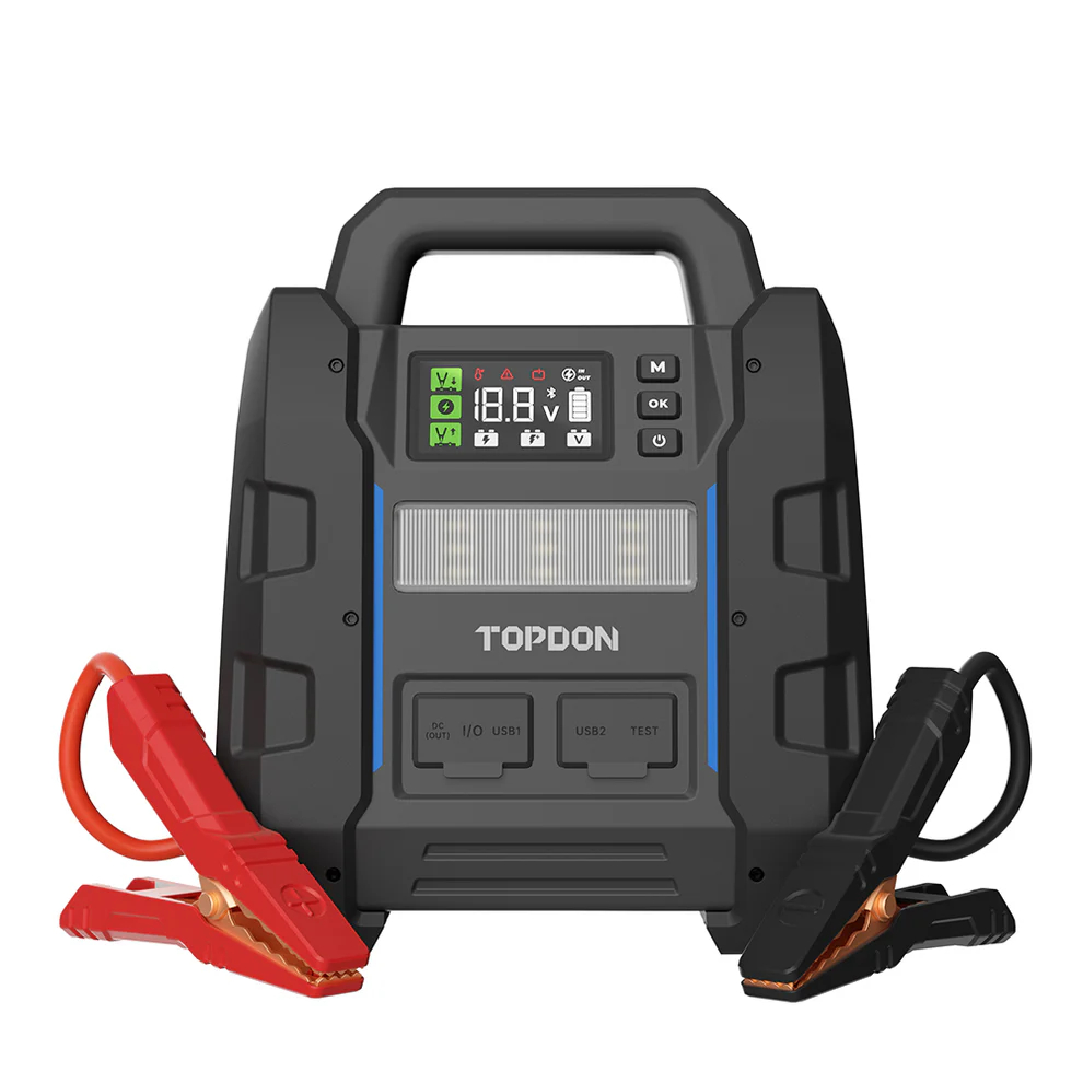 TOPV4500PLUS 4500 Peak Amp Jump Starter with Battery & System Tester