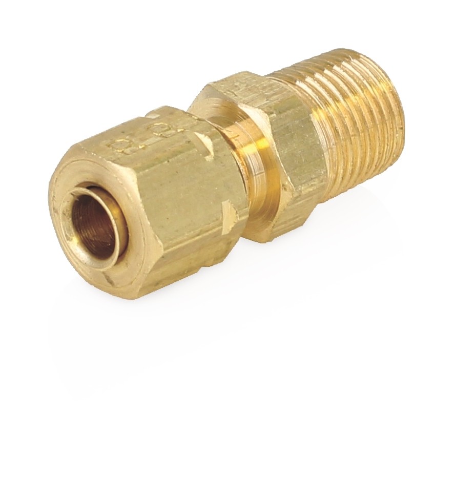 GRA556644 0.19 in. Tube Compression Fitting to 0.38 in. NPT