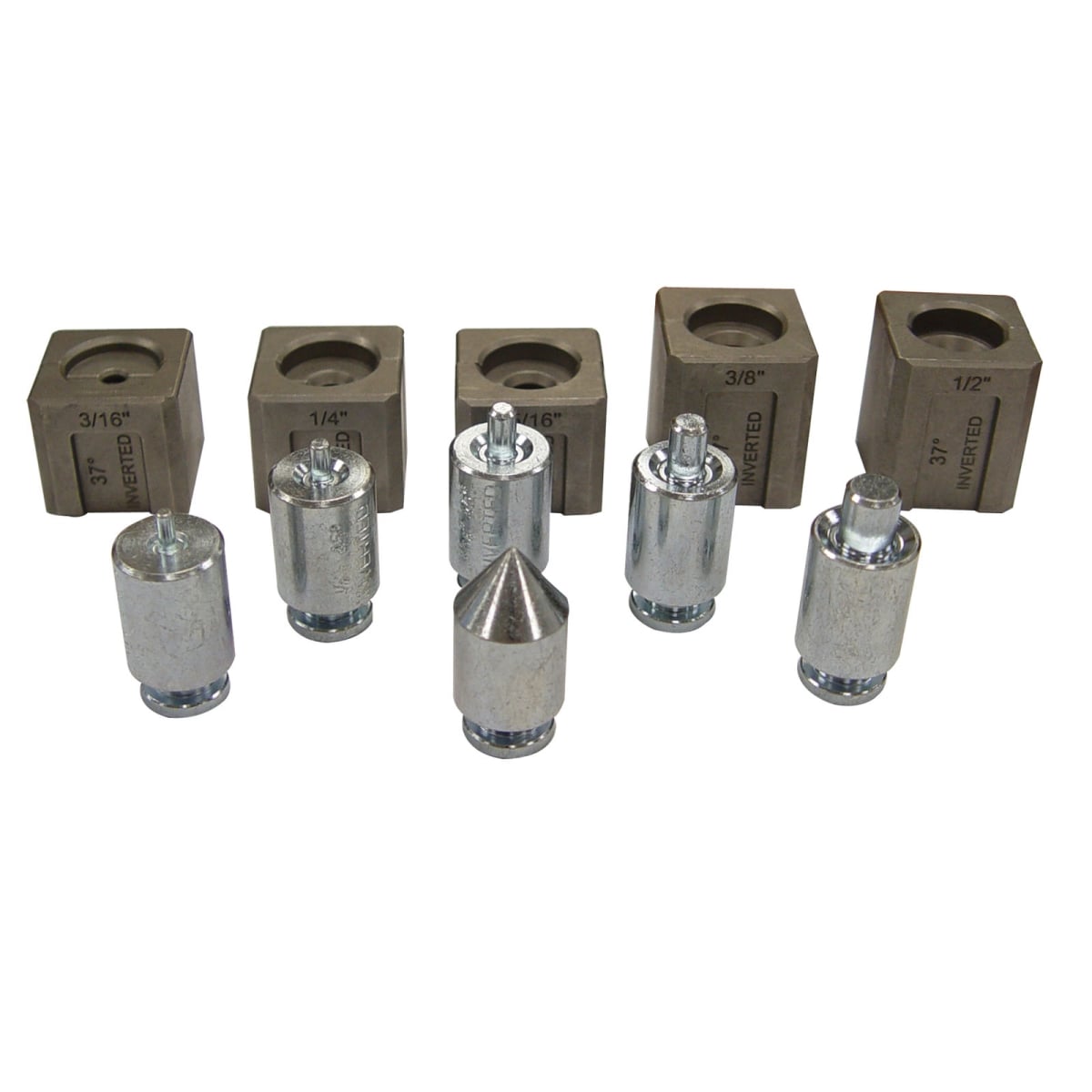 ME71098-05 0.31 in. 37 Deg. Double Flare Hose Adapter Set