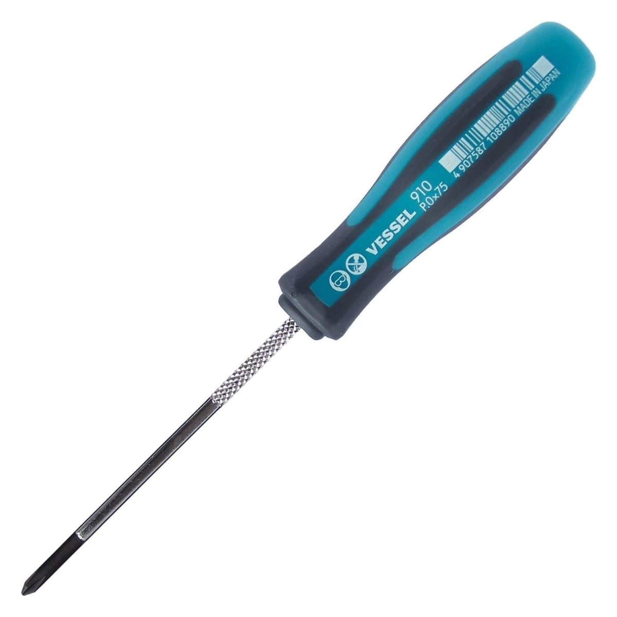 VES910P175 No. 910 Thin Shank Phillips Screwdriver - Size No. 1 Precision Driver Tool