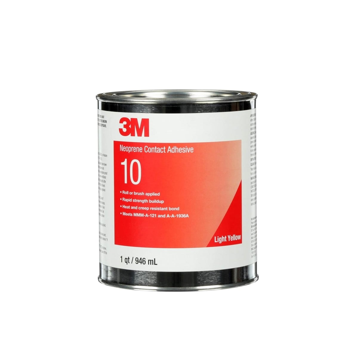 20272 Contact Adhesive - 1 qt. Can Liquid, Light Yellow