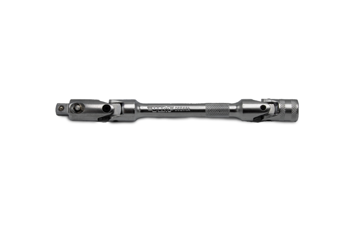 VIDSE68A 0.375 x 8 in. Drive Dual Swivel Universal Locking Extension, Silver