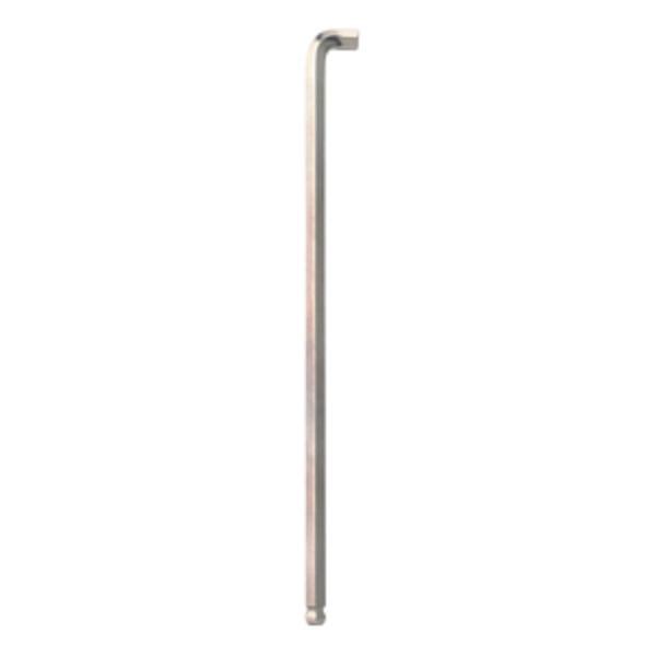 BH26772 Brite Guard Plated Stubby Ball-Driver Ball End L-Wrench - 8 mm