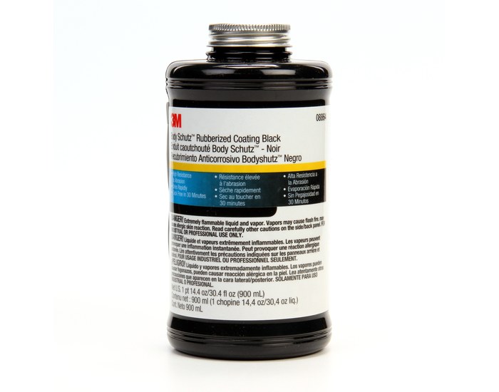 08864 1 qt. HAZ Body Schutz Rubberized Undercoating Liquid, Black