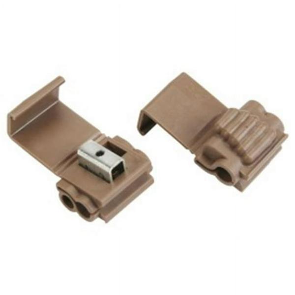 3M06119 Instant Electric Connector - Wire Range 14-18 AWG, Brown