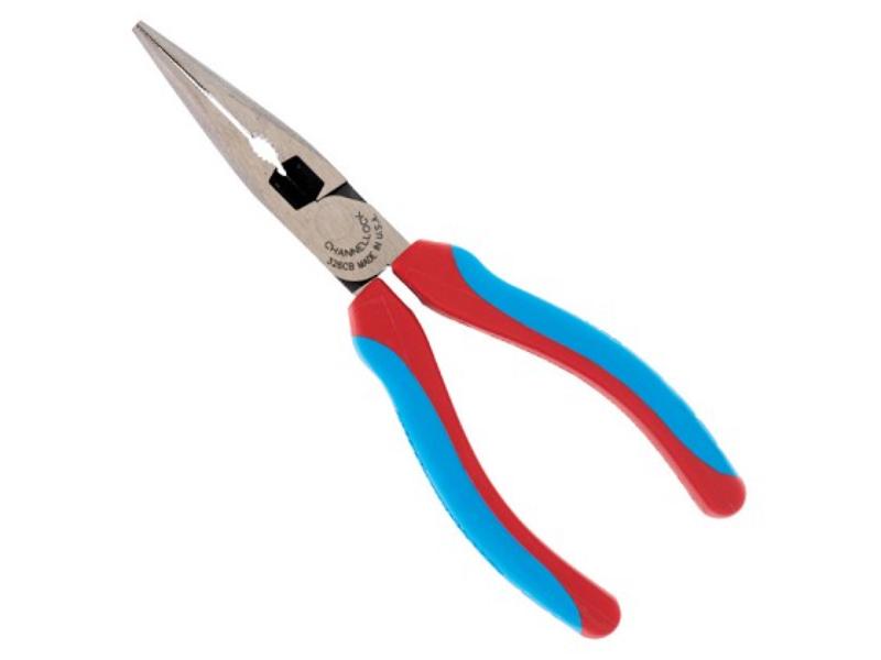 CL326CB 6 in. Code Blue XLT Combination Long Nose Pliers with Cutter