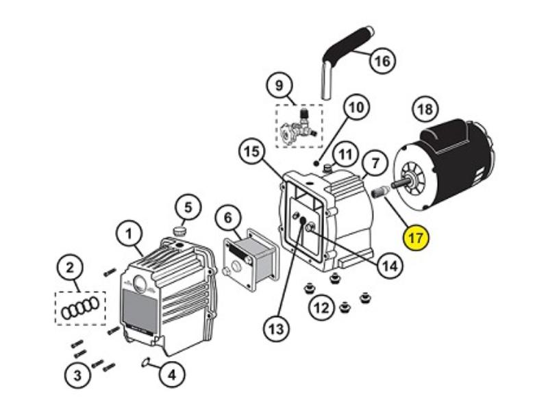 ME90062-02-R Shaft Coupler Assembly