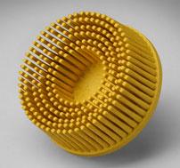Picture of 3M 3M18732 2 x 0.63 in. Tapered 80G Roloc Bristle Disc