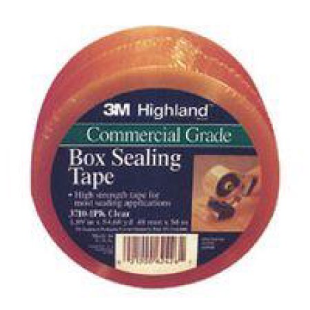 92228 Trans Box Sealing Tape, 48 mm x 50 m - Pack of 6