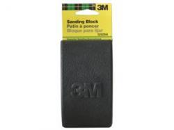 9292 5 x 2-34 in. Rubber Sanding Block, Black
