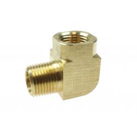 Picture of Acme Automotive & Coilhose Pneumatics AMALE0402 90 deg Street Elbow&#44; 0.13 in. Mpt x 0.25 in. Fpt