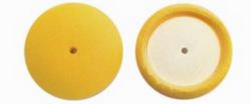 AR44-603 Yellow Micro Speedy Foam Buffing Pads with Loop Backing Professional