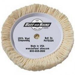 BUF7502G 7.5 in. 100Percent 4Ply Twist Wool Grip Pad