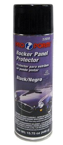 Blk Rocker Panel Protector Aero