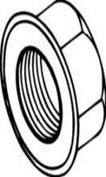 FJ4328 Flanged Hub Locknut