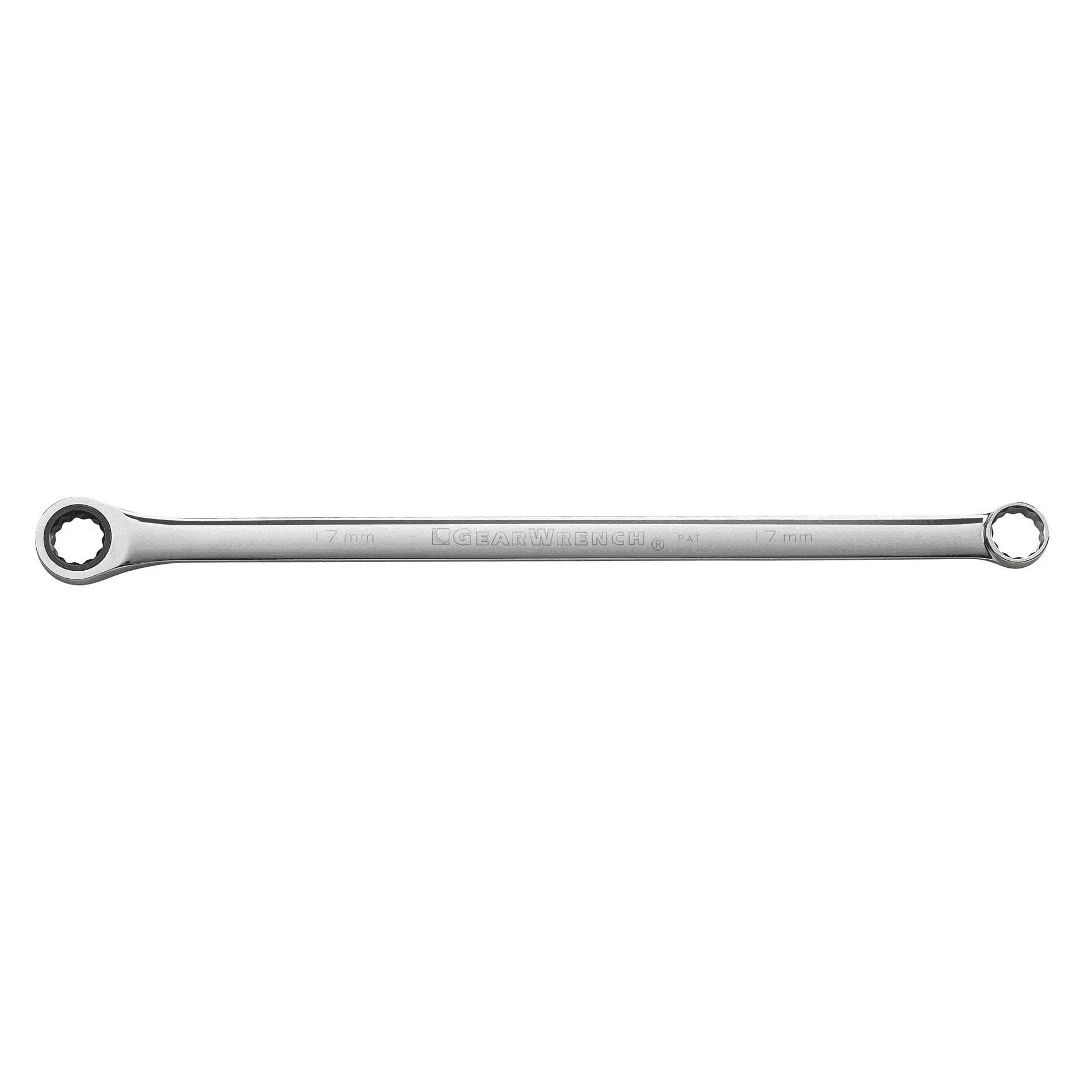 Picture of Apex Tool Group - KD Gear&#44; Cooper Hand GWR85917 17 mm Double Box Ratcheting 12 Point Wrench&#44; Extra Large