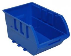 HMHA01015612 Single Med Plastic Bin - Blue - No Logo