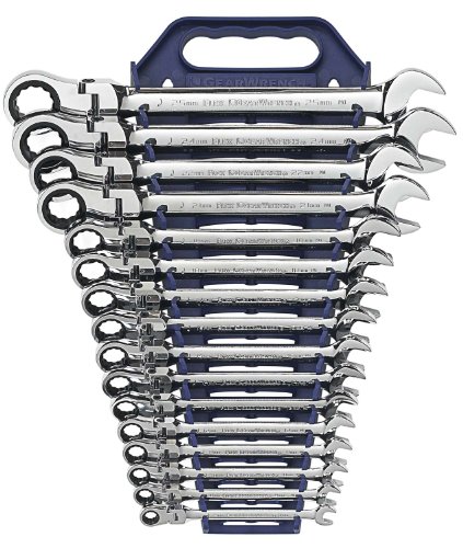 Picture of Apex Tool Group - KD Gear&#44; Cooper Hand GWR9902D Flex Combo Gearwrench Set - 16 Piece