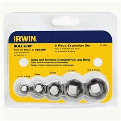Picture of Irwin Industrial Tools HN394002 Bolt-Grip 5 Piece Expansion Set