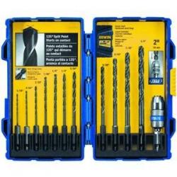 Picture of Irwin Industrial Tools HN4935643 Hex Shan Drill Bit Set&#44; Black Oxide - 12 Piece
