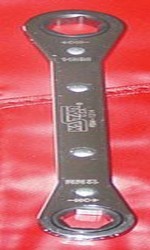 KHRBM-0708 7 mm x 8 mm 6 Pt. Flat Ratchet Box Wr