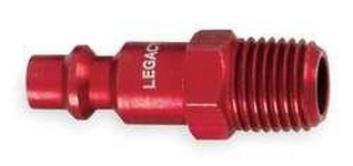 LMA73440D-2PK Plug Type D Red 0.25 in. M NPT - Pack of 2