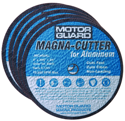 Picture of Motor Guard MCJMC400AL Cutting Wheel 4 in. for Aluminum - Pack of 5