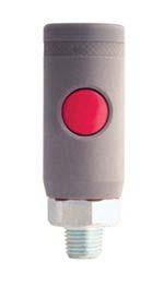 M Style Safety Coupler, 0.25 in. MNPT